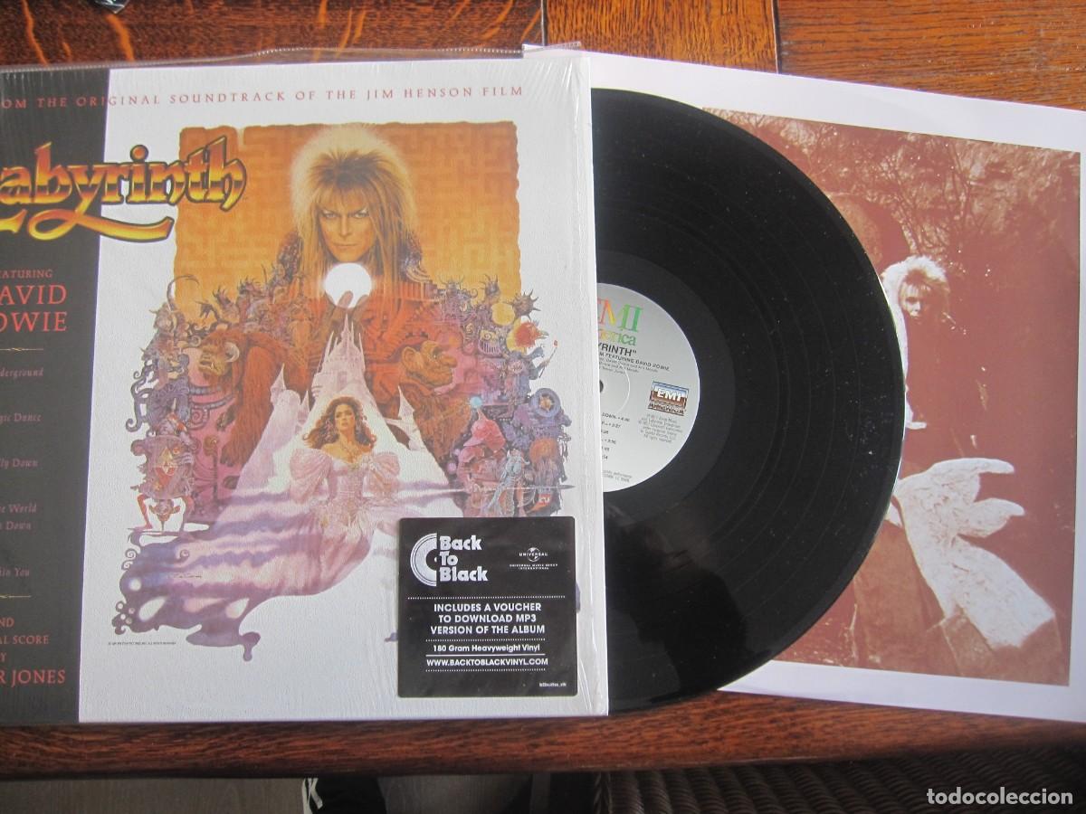 Discos de vinilo: LABYRINTH BSO. David Bowie - Foto 2