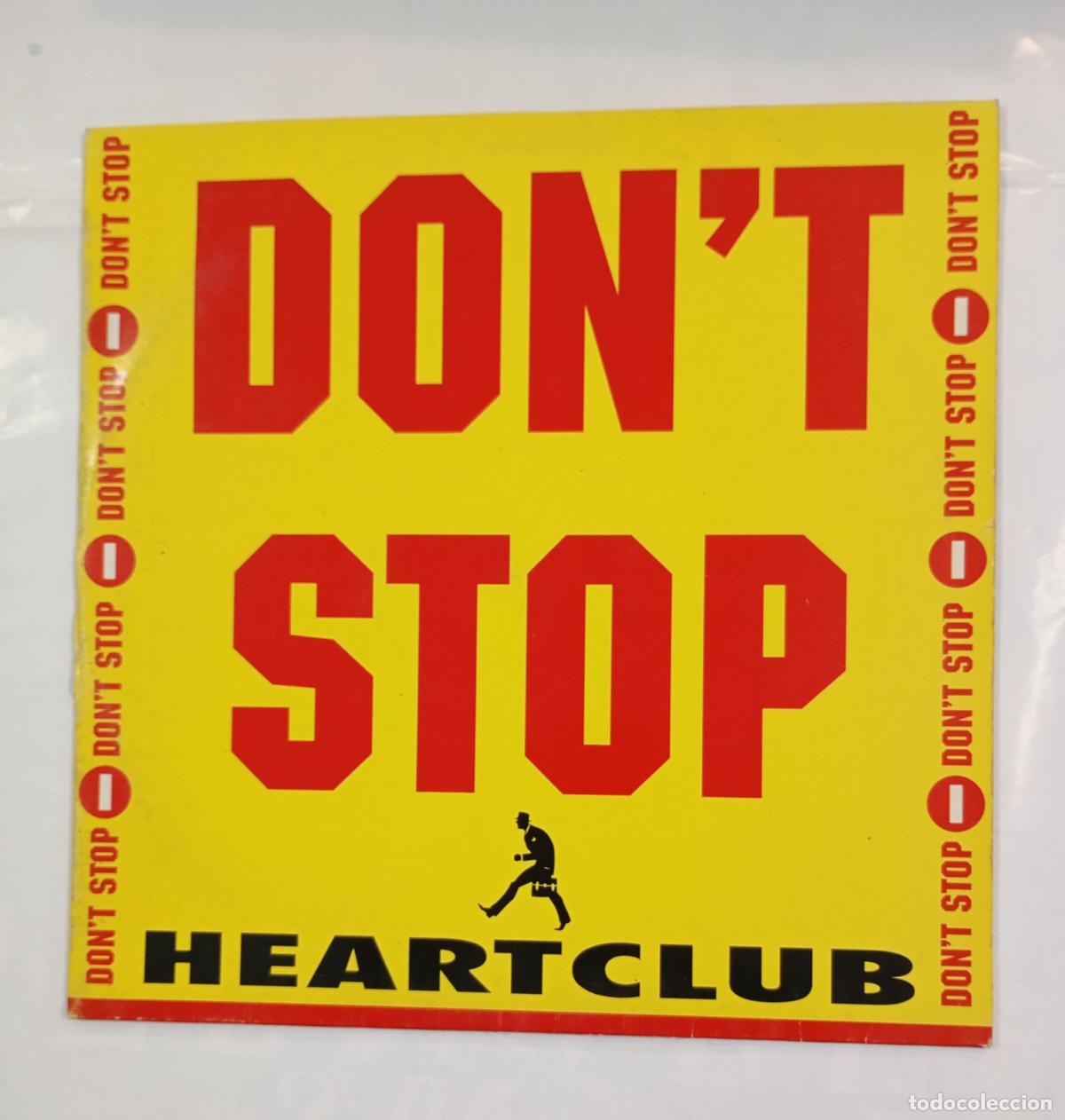 Discos de vinilo: DON'T STOP. HEARTCLUB. MAXI-SINGLE. TDKDA28