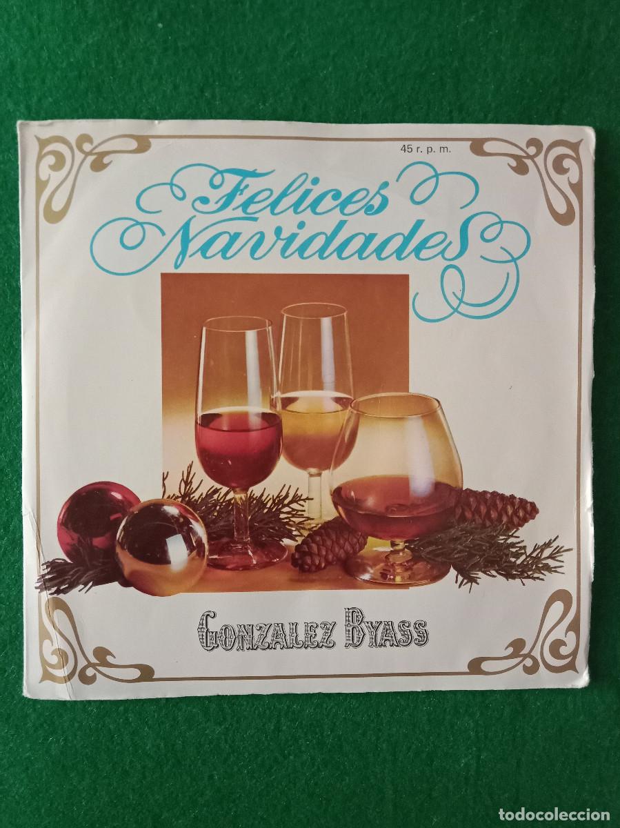 Discos de vinilo: Villancicos-Felices Navidades-Campanas de Navidad/Ya Vienen Los Reyes-Edit. Gonzalez Byass. 1970