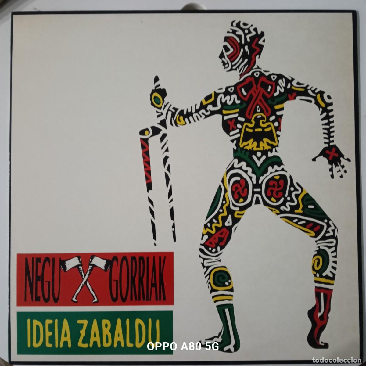 Discos de vinilo: NEGU GORRIAK - IDEIA ZABALDU REF. EO 057 - PERFECTO 1994 - Foto 1