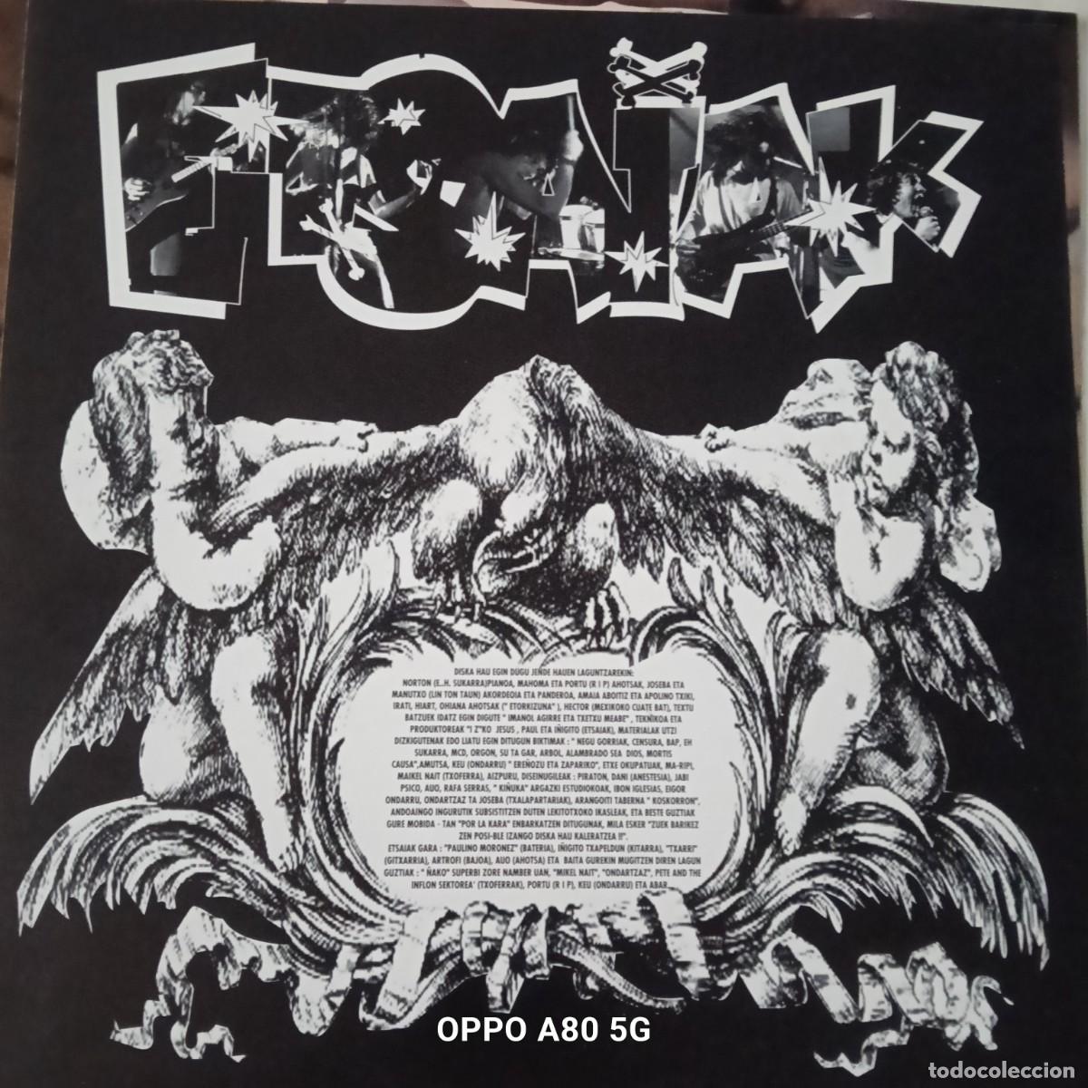 Discos de vinilo: ETSAIAK - PRESOAK SOS REF. EO 0046 - PERFECTO 1994 - Foto 4