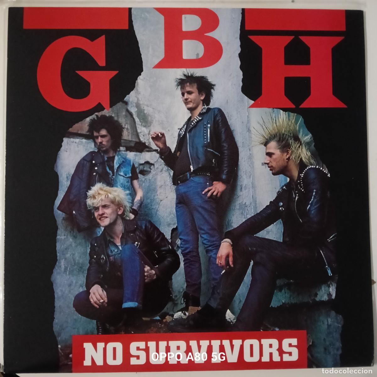 Discos de vinilo: GBH - NO SURVIVORS REF. CLAY 102 - PERFECTO 1989