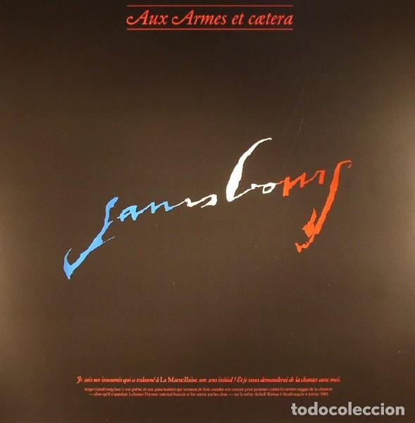 Discos de vinilo: Serge Gainsbourg &ndash; Aux Armes Et C&aelig;tera (Mercury, 2015) - 12&rdquo; - Reggae, Chanson - Nuevo y precintado