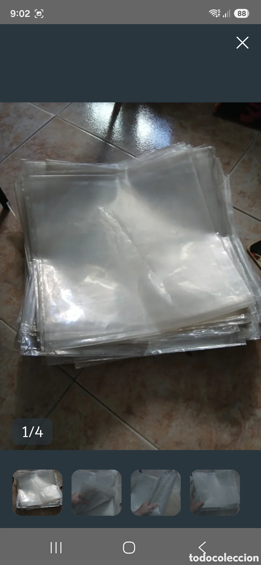 Discos de vinilo: Lote 173 fundas para Vinilos Lp 33rpm