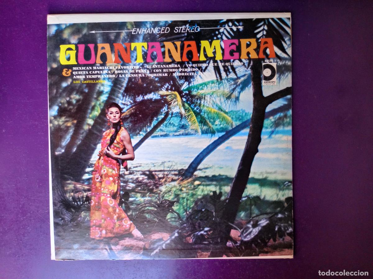 Discos de vinilo: Los Castillanos &ndash; Guantanamera + Mexican Mariachi Favorites - LP DESIGN 196? - CLASICOS LATIN LOUNGE