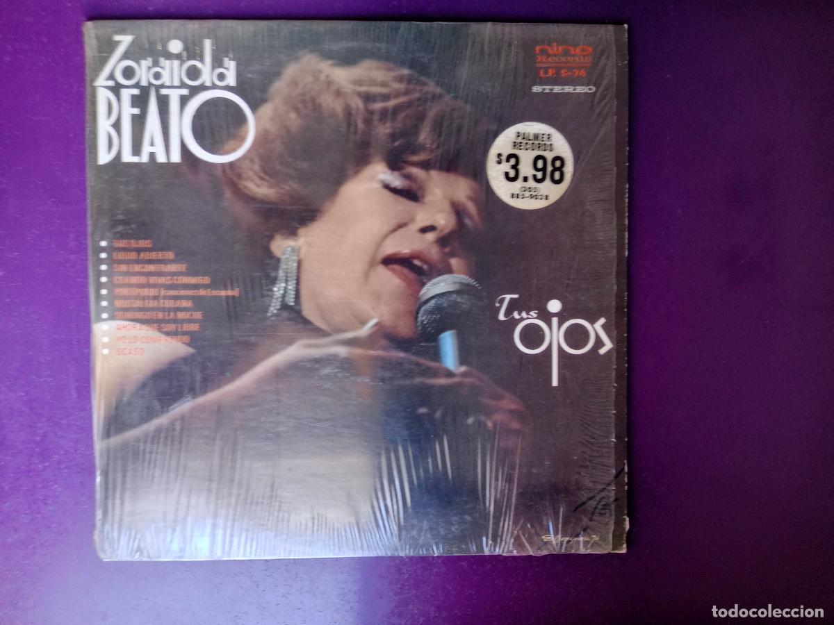 Discos de vinilo: Zoraida Beato &lrm;&ndash; Tus Ojos - LP NINO 1974 - CUBA, MELODICA,