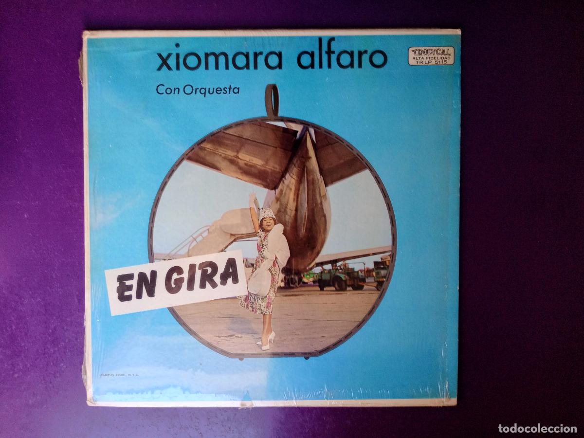 Discos de vinilo: Xiomara Alfaro &lrm;&ndash; En Gira - LP TROPICAL 1962 - CUBA, BOLERO, MELODICA, SIN APENAS USO