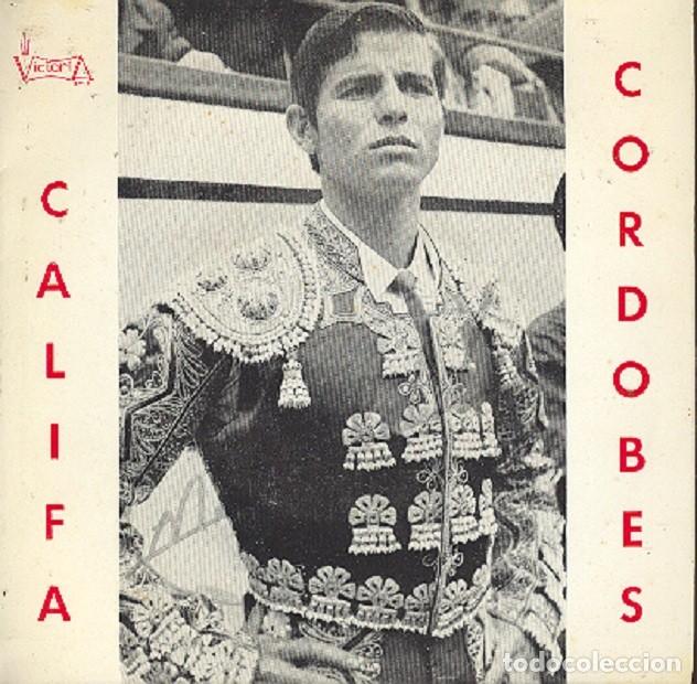 Discos de vinilo: Pepe Prieto &ndash; Califa Cordob&eacute;s; Mi Trini; La arena + 1 &ndash; VICTORIA AMS 103 &ndash; 1966
