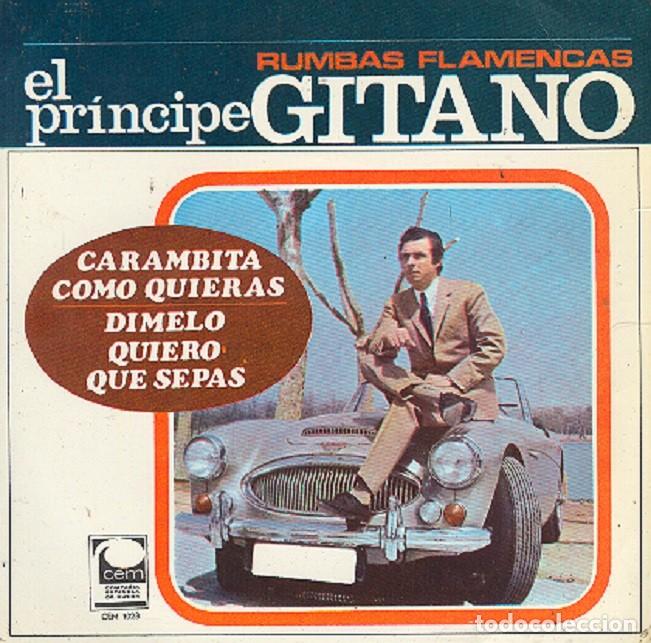 Discos de vinilo: El Pr&iacute;ncipe Gitano &ndash; Carambita; Como quieras; D&iacute;melo + 1 &ndash; CEM 1023 &ndash; 1968