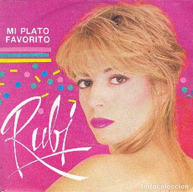 Discos de vinilo: Rub&iacute; &ndash; Mi plato preferido; El centro del hurac&aacute;n &ndash; MERCURY 60 29 571 &ndash; 1982