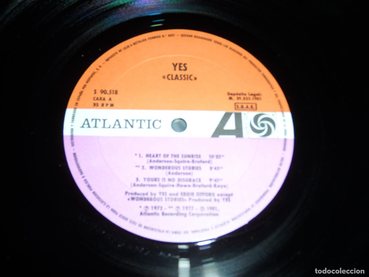 Discos de vinilo: Yes - Classic Yes (SPAIN 1981) - Foto 3