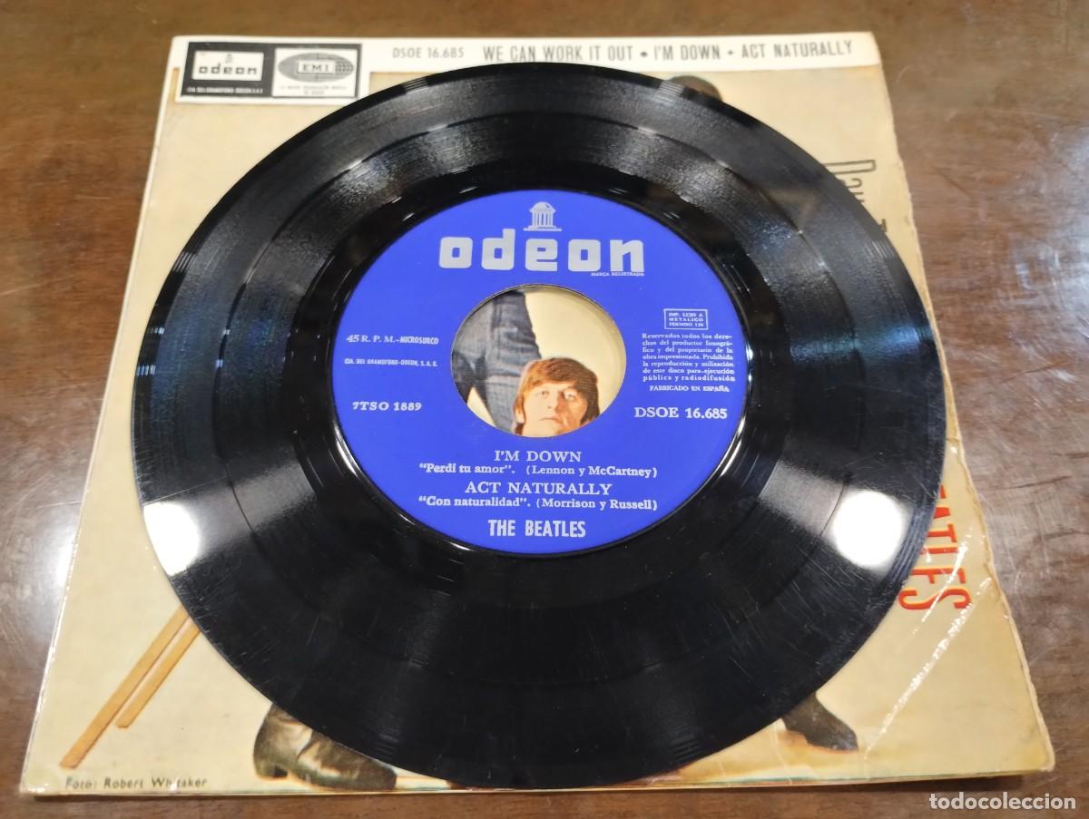 Discos de vinilo: Disco de Vinilo de The Beatles &rdquo;Day Tripper&rdquo; - Foto 3