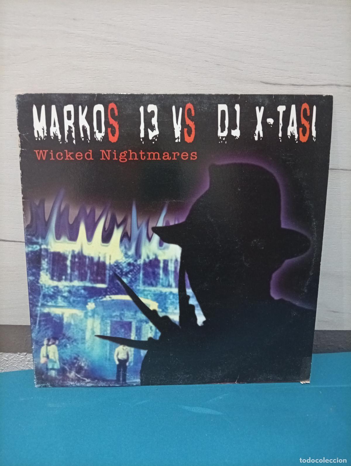 Discos de vinilo: Markos 13 vs DJ X-Tasi &ndash; Wicked Nightmares