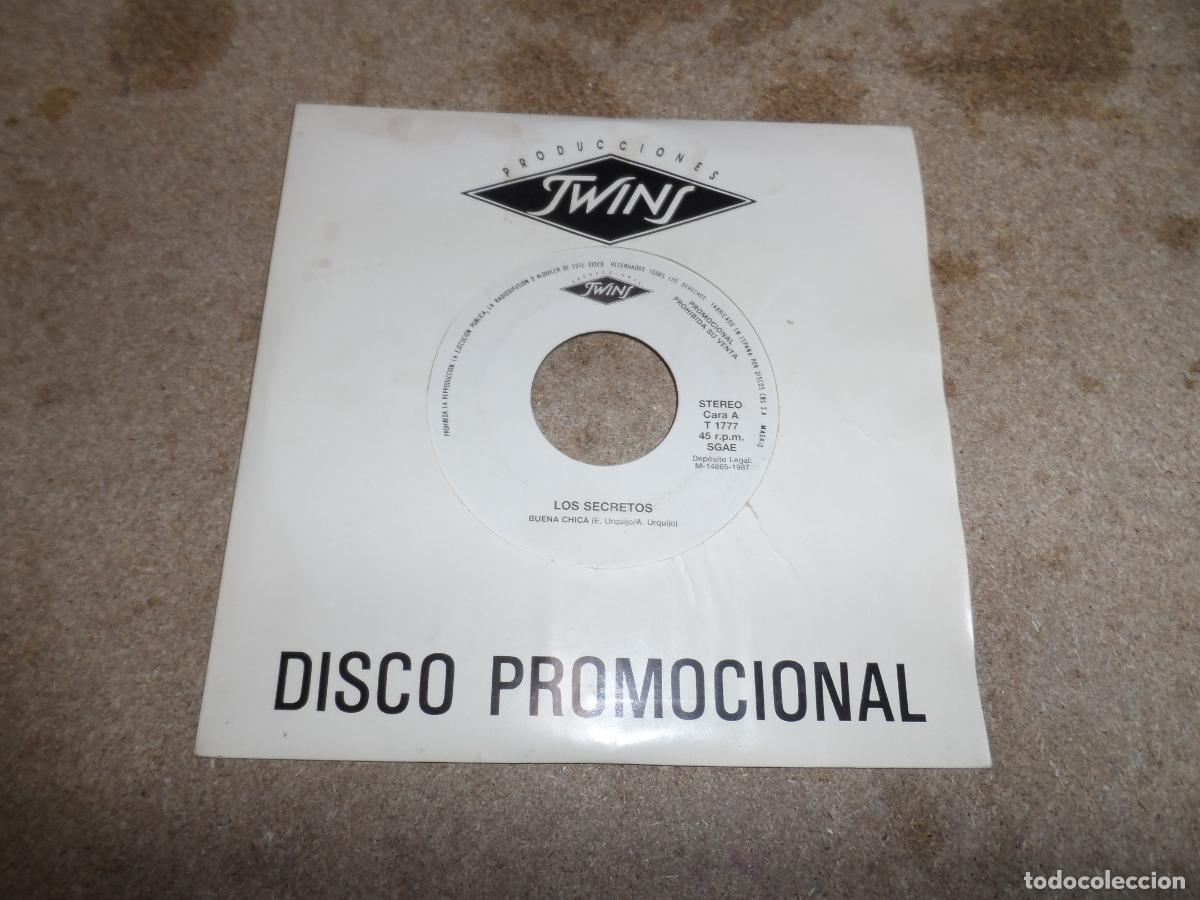 Discos de vinilo: Los Secretos &ndash; Buena Chica / Ella Me Dijo (SPAIN 1987) (PROMOCIONAL)