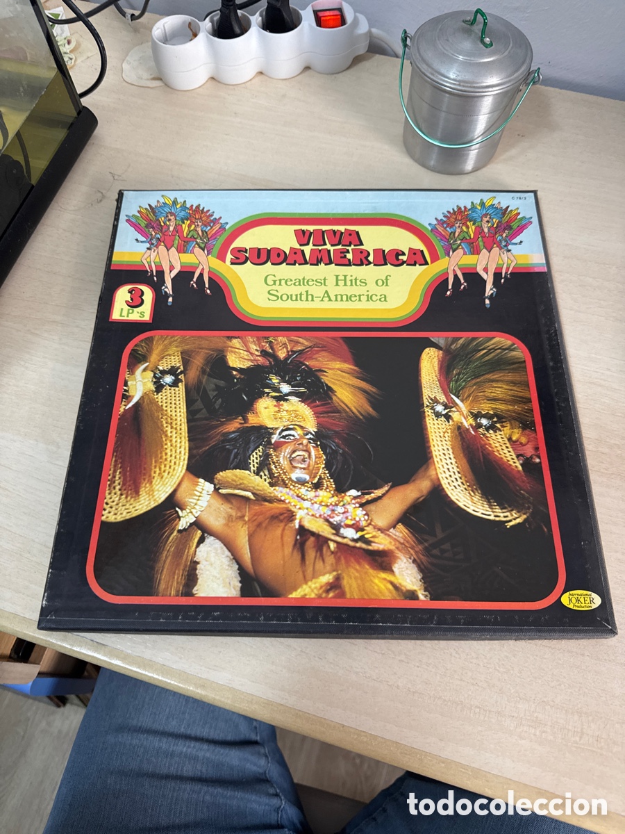 Discos de vinilo: DISCO VINILO CAJA VIVA SUDAMERICA GREATEST HITS OF SOUTH-AMERICA 1983