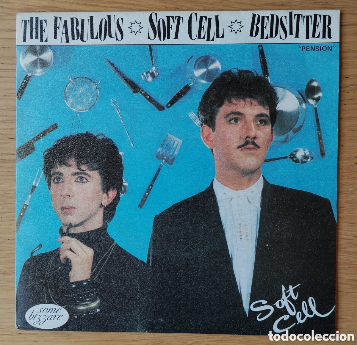 Discos de vinilo: SOFT CELL: &rdquo;BEDSITTER / FACILITY GIRLS&rdquo; SINGLE VINILO 1982 - SYNTH POP