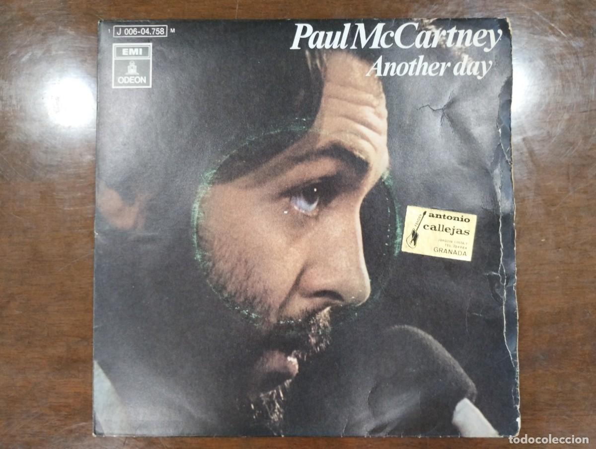 Discos de vinilo: Disco de Vinilo de 7&rdquo; Paul McCartney &rdquo;Another Day&rdquo; - Foto 1