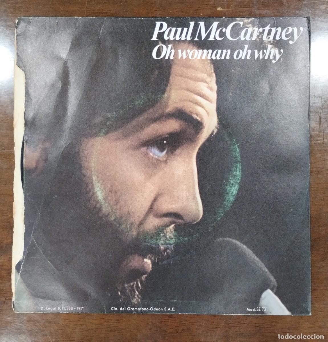 Discos de vinilo: Disco de Vinilo de 7&rdquo; Paul McCartney &rdquo;Another Day&rdquo; - Foto 2