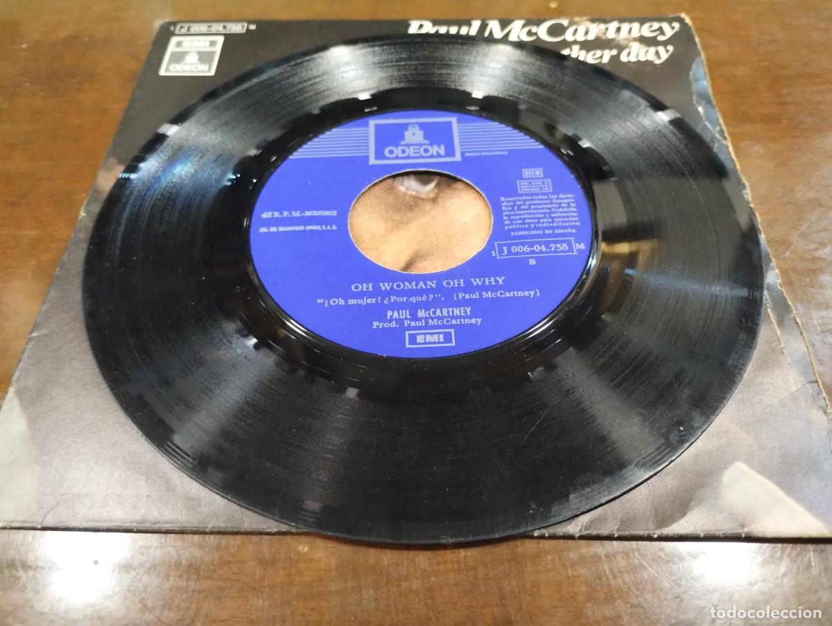 Discos de vinilo: Disco de Vinilo de 7&rdquo; Paul McCartney &rdquo;Another Day&rdquo; - Foto 3
