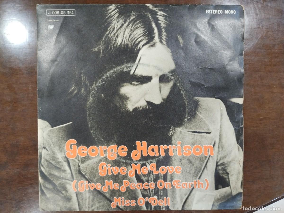 Discos de vinilo: Disco de Vinilo de 7&rdquo; George Harrison &rdquo;Give Me Love&rdquo;