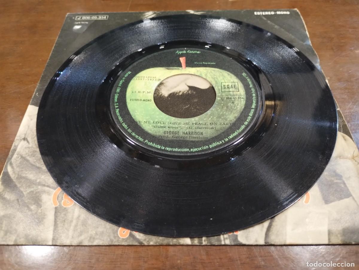 Discos de vinilo: Disco de Vinilo de 7&rdquo; George Harrison &rdquo;Give Me Love&rdquo; - Foto 3