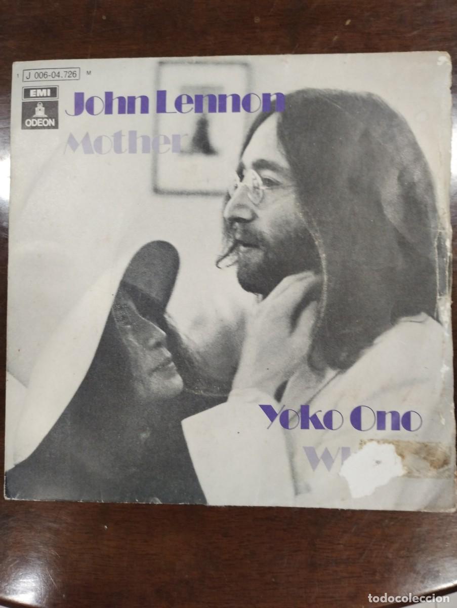 Discos de vinilo: Disco de Vinilo de 7&rdquo; John Lennon y Yoko Ono &rdquo;Mother/Why&rdquo;