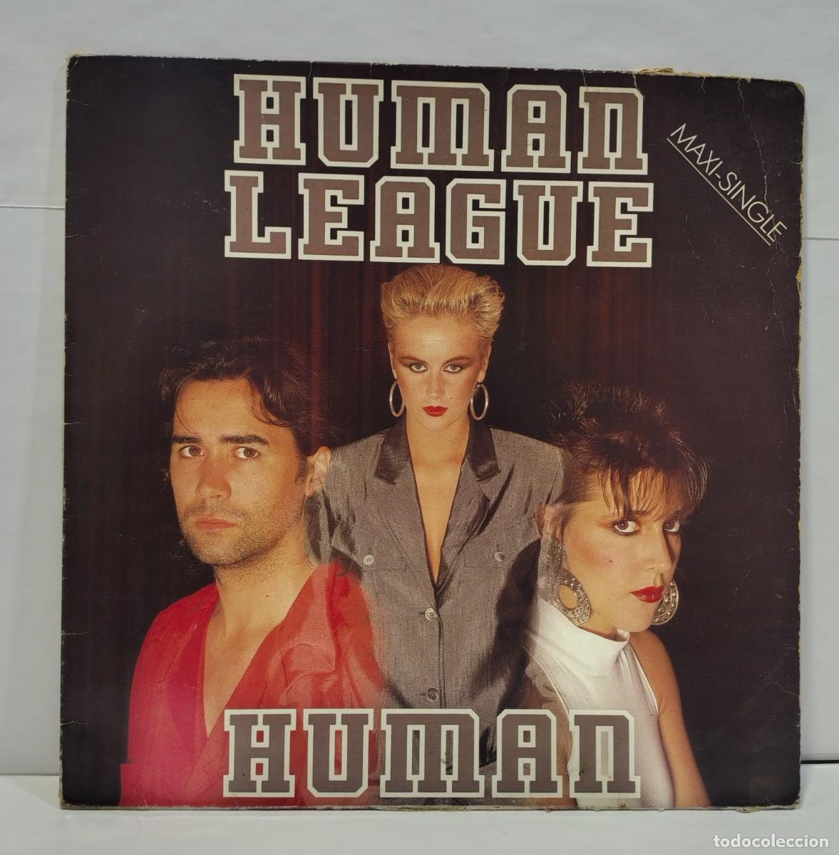 Discos de vinilo: HUMAN LEAGUE - HUMAN. VINILO 12'' 45 RPM (MAXI-SINGLE). CCM2