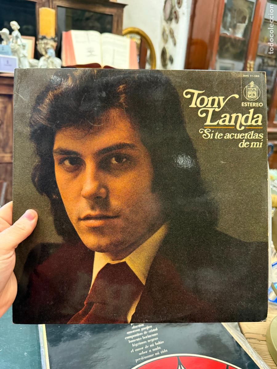 Discos de vinilo: LP TONY LANDA - SI TE ACUERDAS DE MI