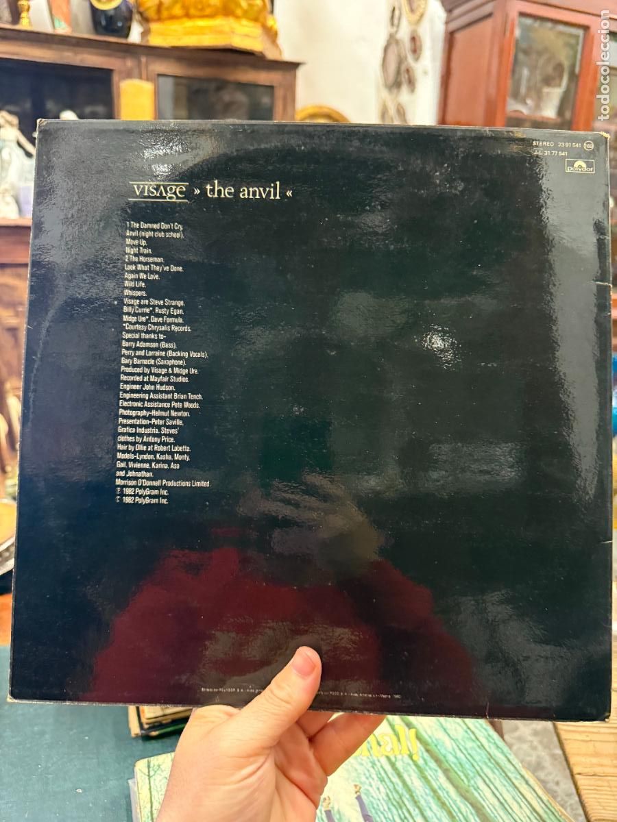 Discos de vinilo: LP VISAGE - THE ANVIL - Foto 2