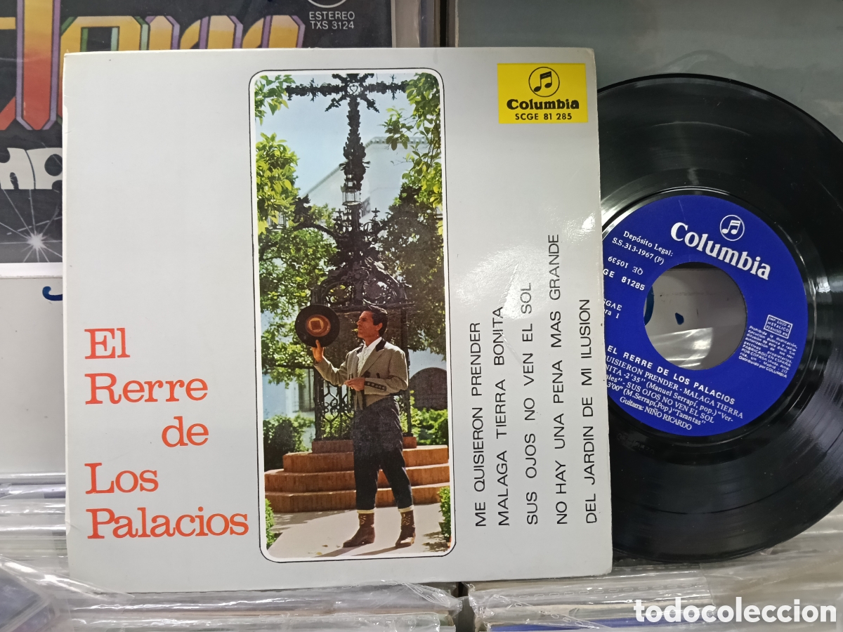 Discos de vinilo: El rerre de los palacios ep me quisieron prender + 3 1967