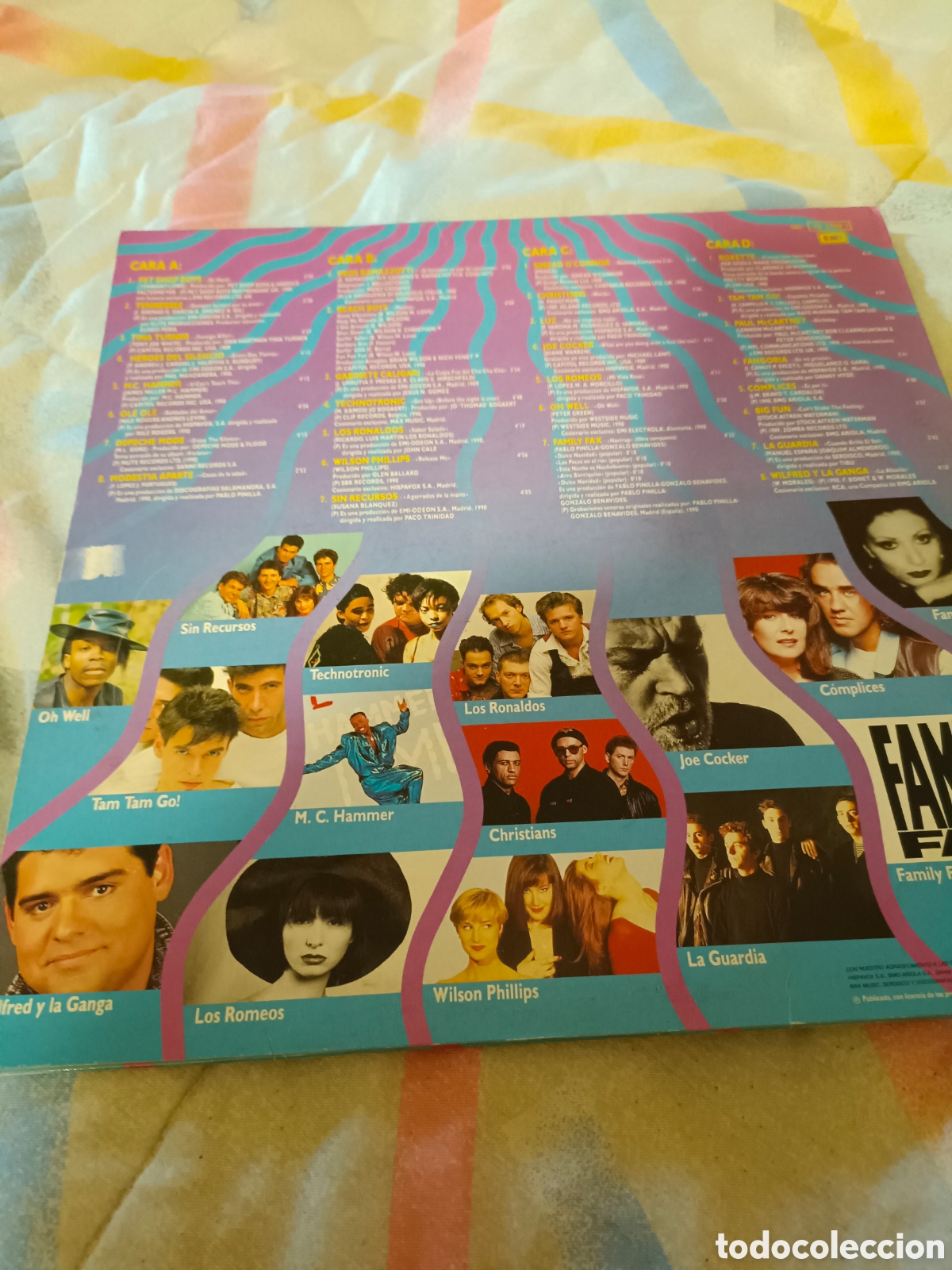 Discos de vinilo: BOOM! 6 VARIOS 2 LP VINILO 1990 - Foto 2