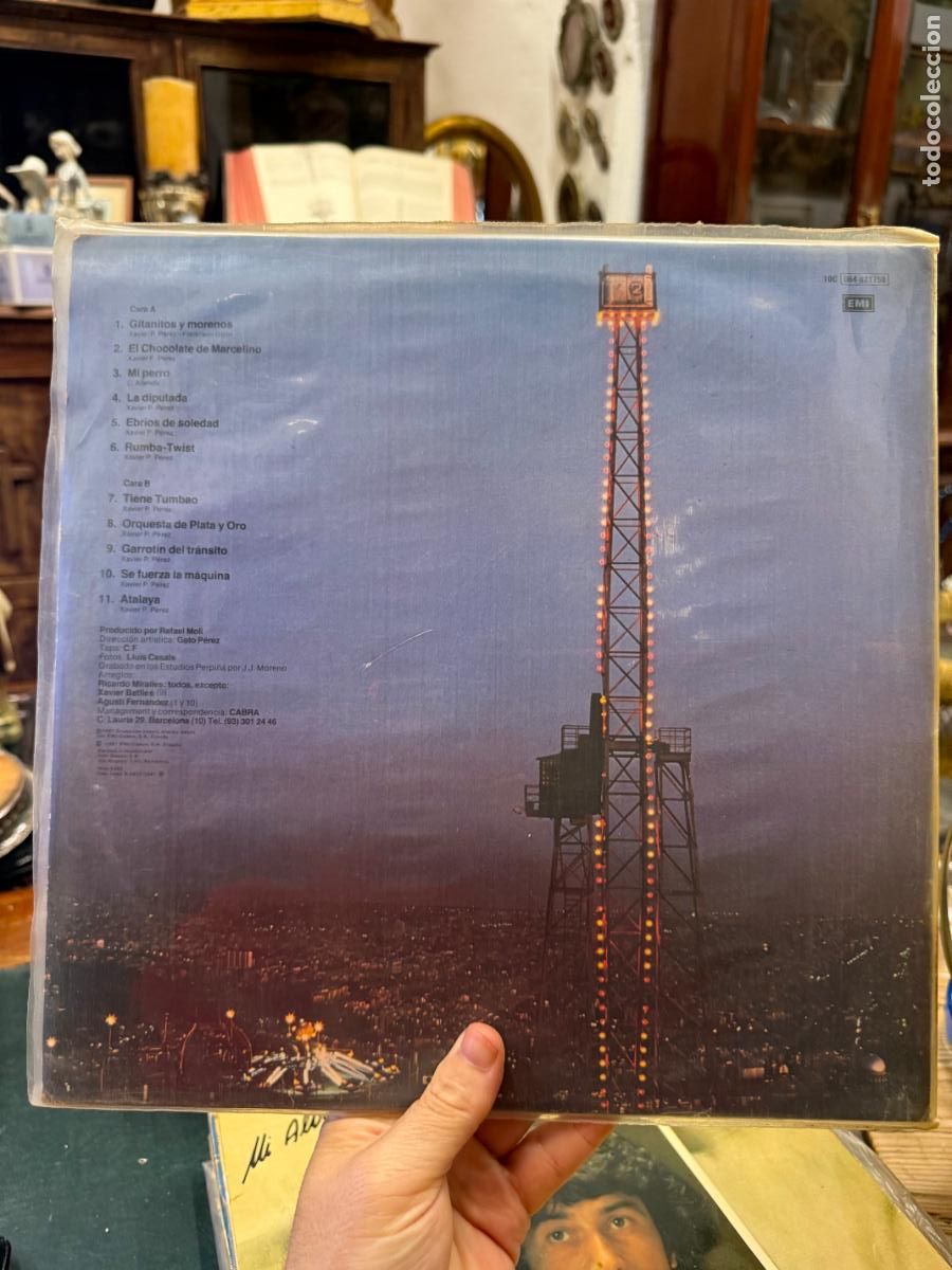 Discos de vinilo: LP ATALAYA - GATO PEREZ - Foto 2