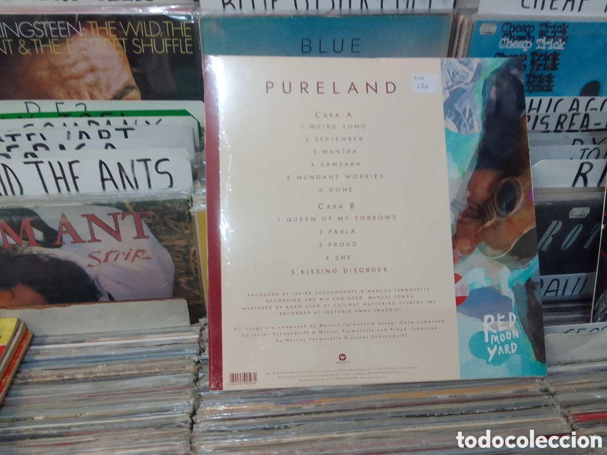 Discos de vinilo: Red moon yard,pureland - Foto 2