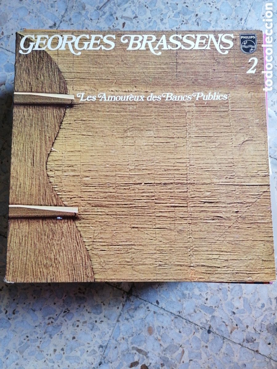Discos de vinilo: LP GEORGES BRASSENS 2 LES AMOUREUX DES BANCS PUBLICS FRANCIA PORTADA DOBLE