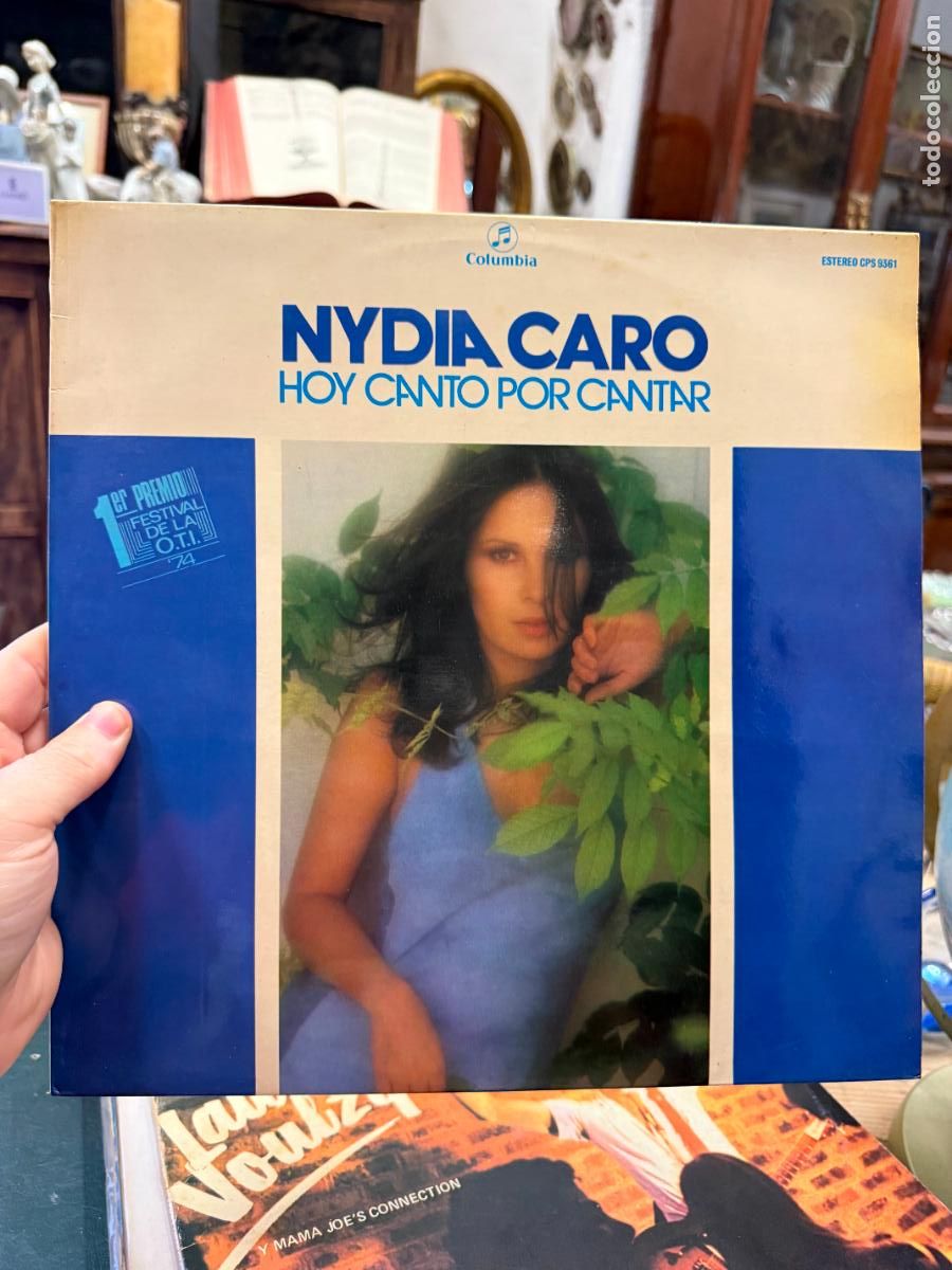 Discos de vinilo: LP NYDIA CARO - HOY CANTO POR CANTAR