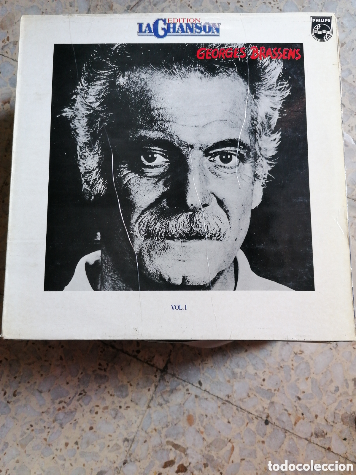 Discos de vinilo: LP GEORGES BRASSENS 1 LA CHANSON 1980 ESPA&Ntilde;A