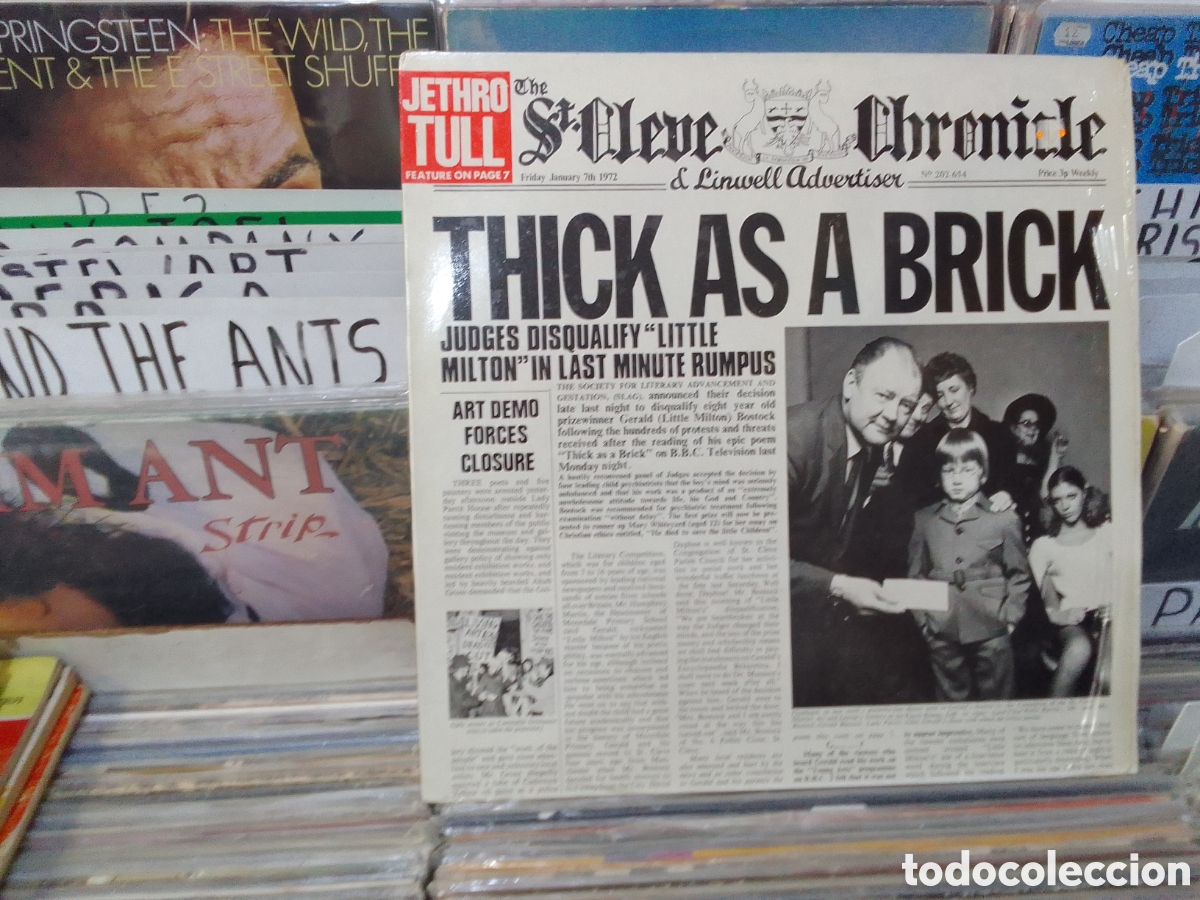 Discos de vinilo: Jethro Tull thick as a brick - Foto 1