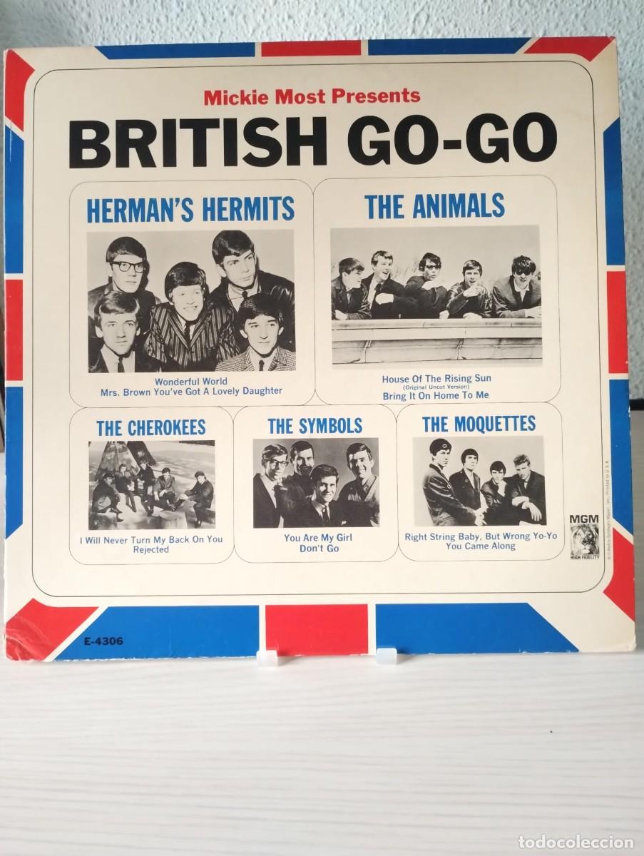 Discos de vinilo: MICKIE MOST Presents British Go-Go (Varios Int&eacute;rpretes) (MGM Records E-4306, USA 1965)