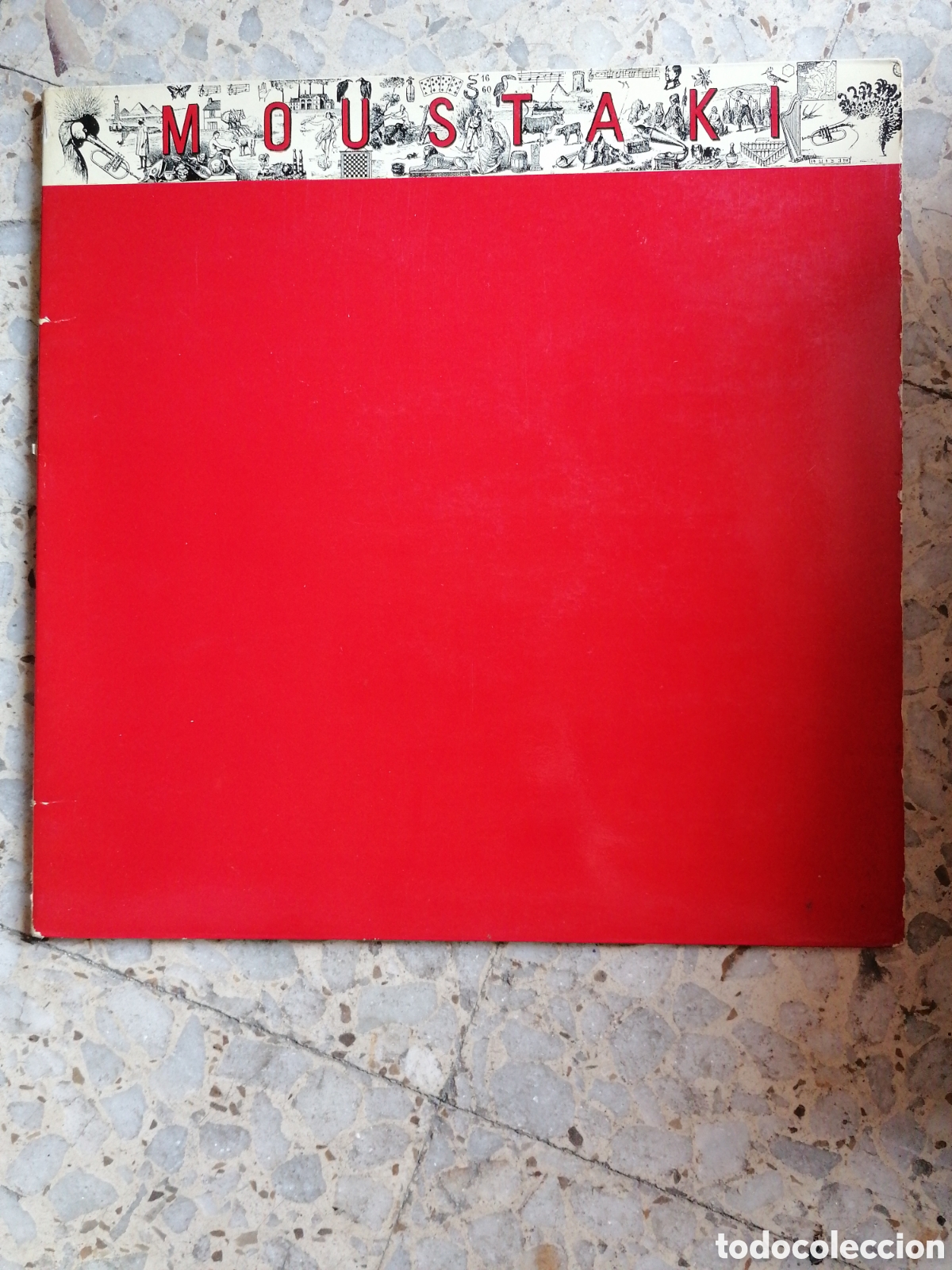 Discos de vinilo: LP MOUSTAKI 1977 ESPA&Ntilde;A PORTADA DOBLE