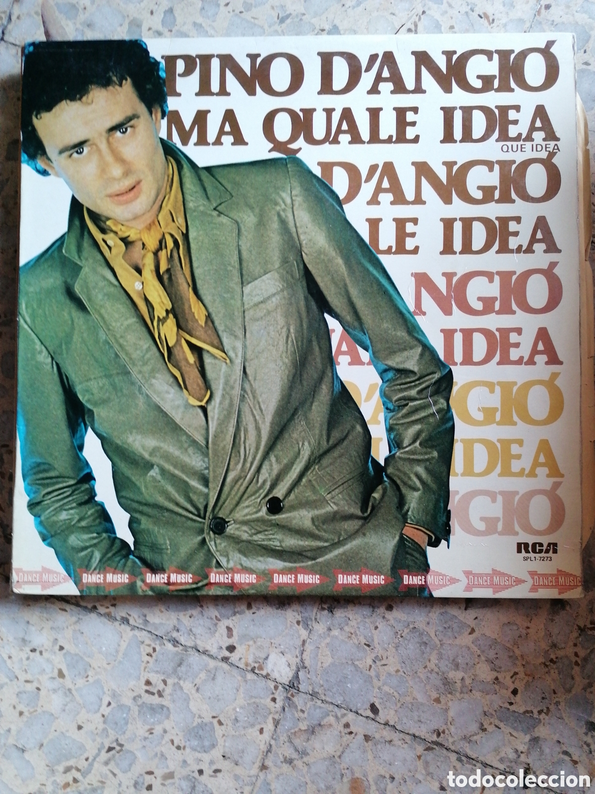Vinyl-Schallplatten: LP PINO D&acute;ANGIO MA QUALE IDEA 1981 ESPA&Ntilde;A