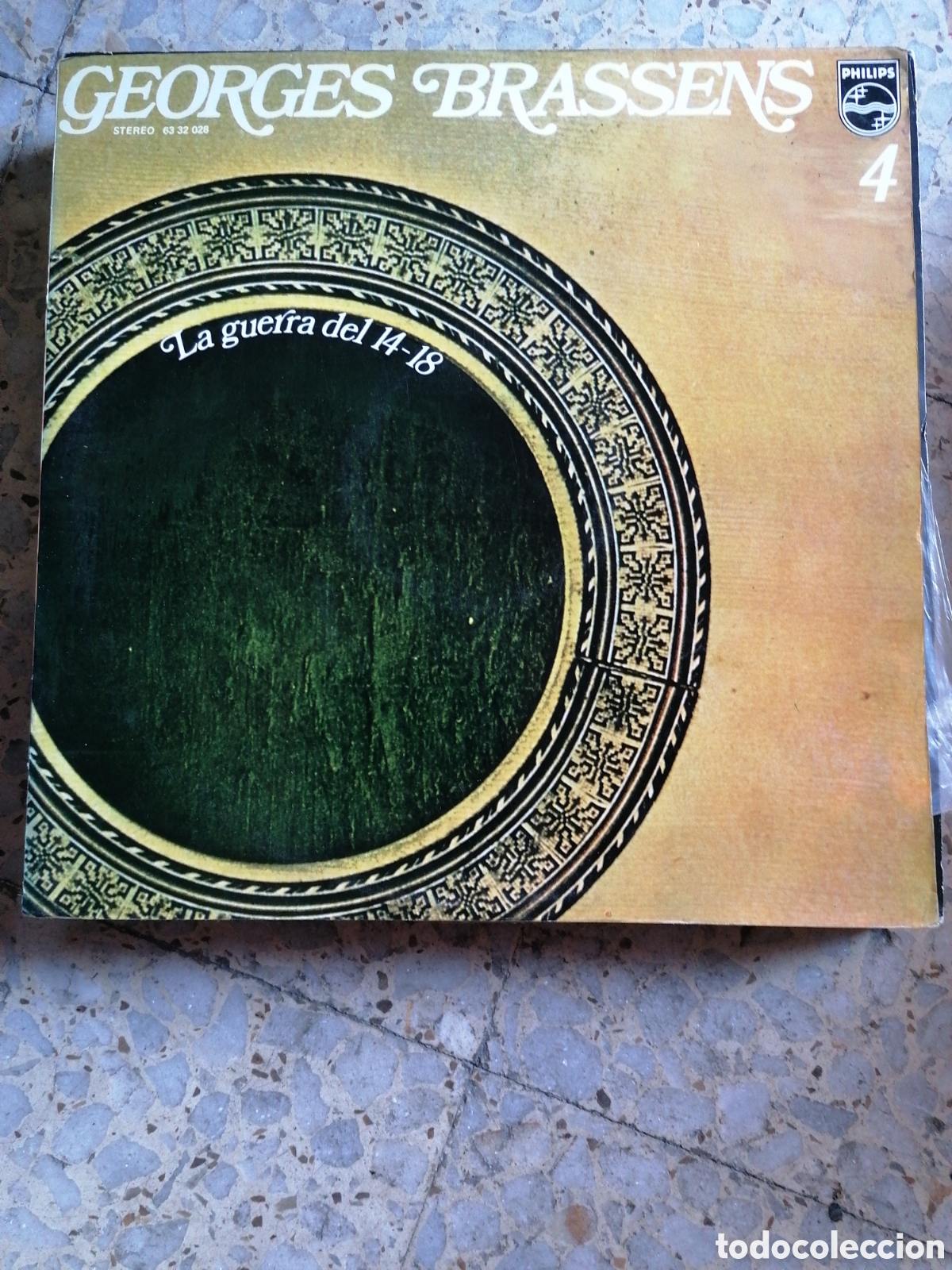 Dischi in vinile: LP GEORGES BRASSENS 4 LA GUERRA DEL 14-18 PORTADA DOBLE 1971 ESPA&Ntilde;A