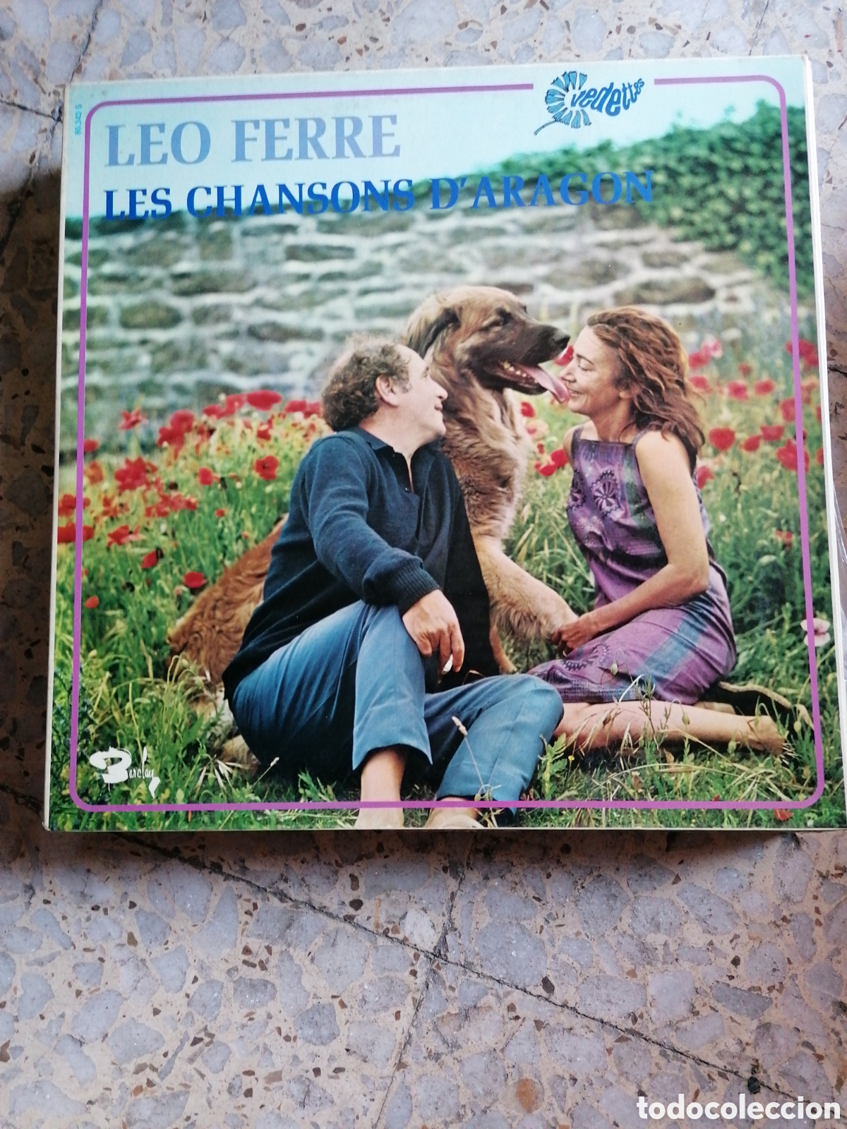 Discos de vinil: LP LEO FERRE LES CHANSON D&acute;ARAGON PORTADA DOBLE FRANCIA