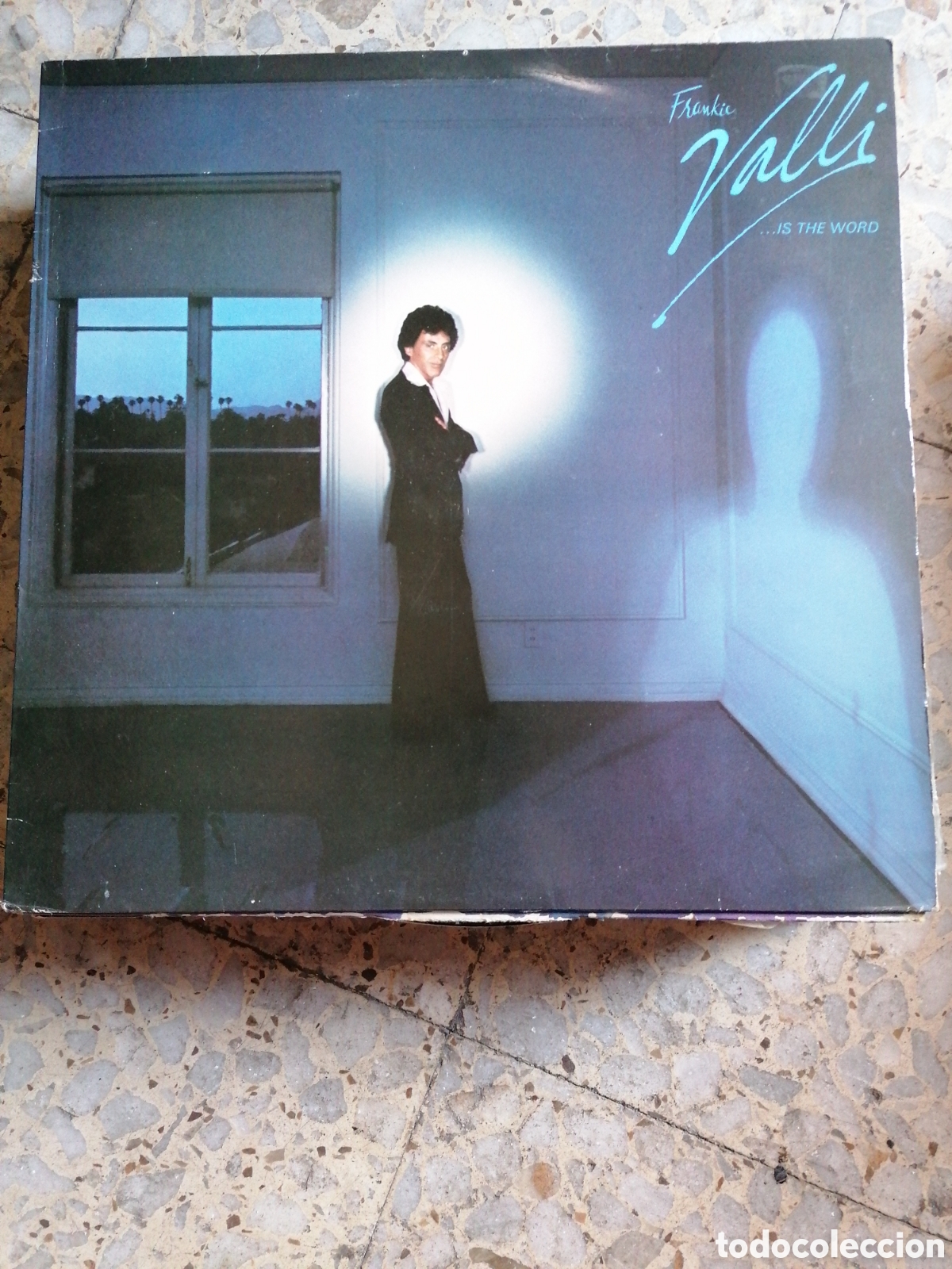 Discos de vinilo: LP FRANKIE VALLI IS THE WORD 1978 UK