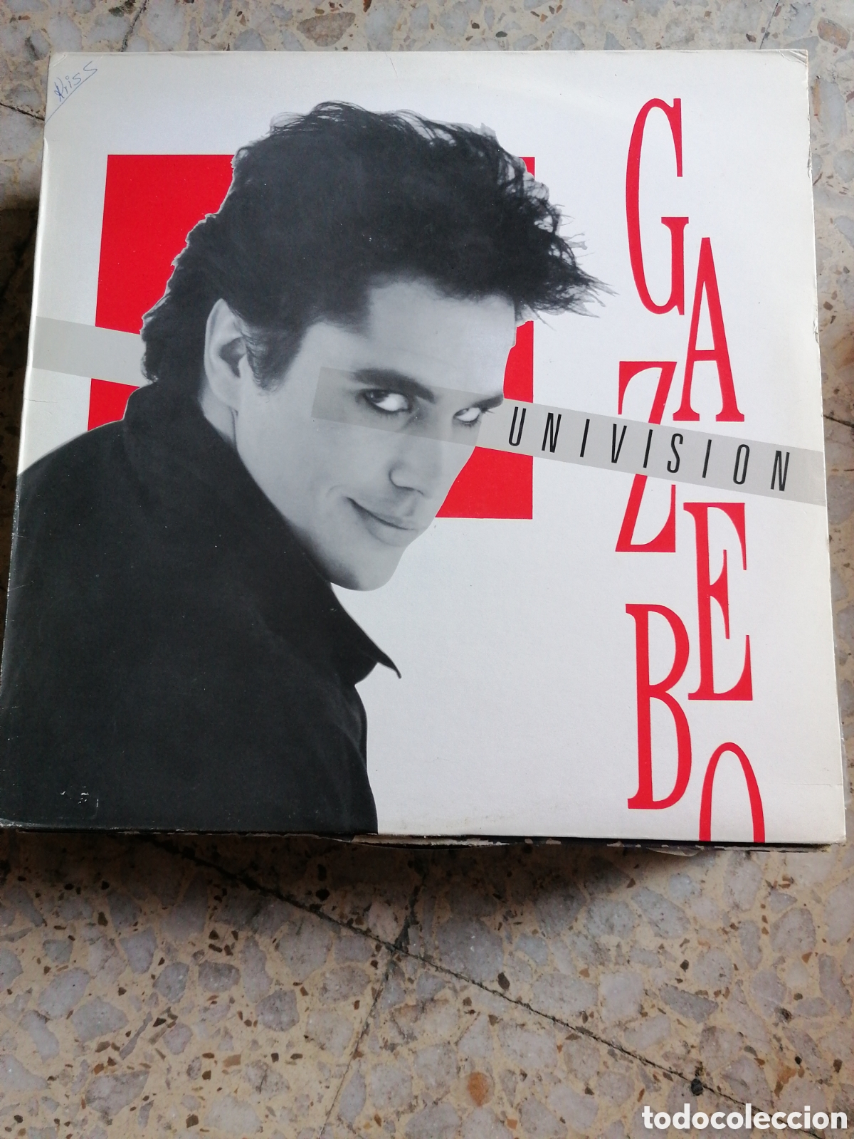 Discos de vinilo: LP GAZEBO UNIVISION 1986 ESPA&Ntilde;A