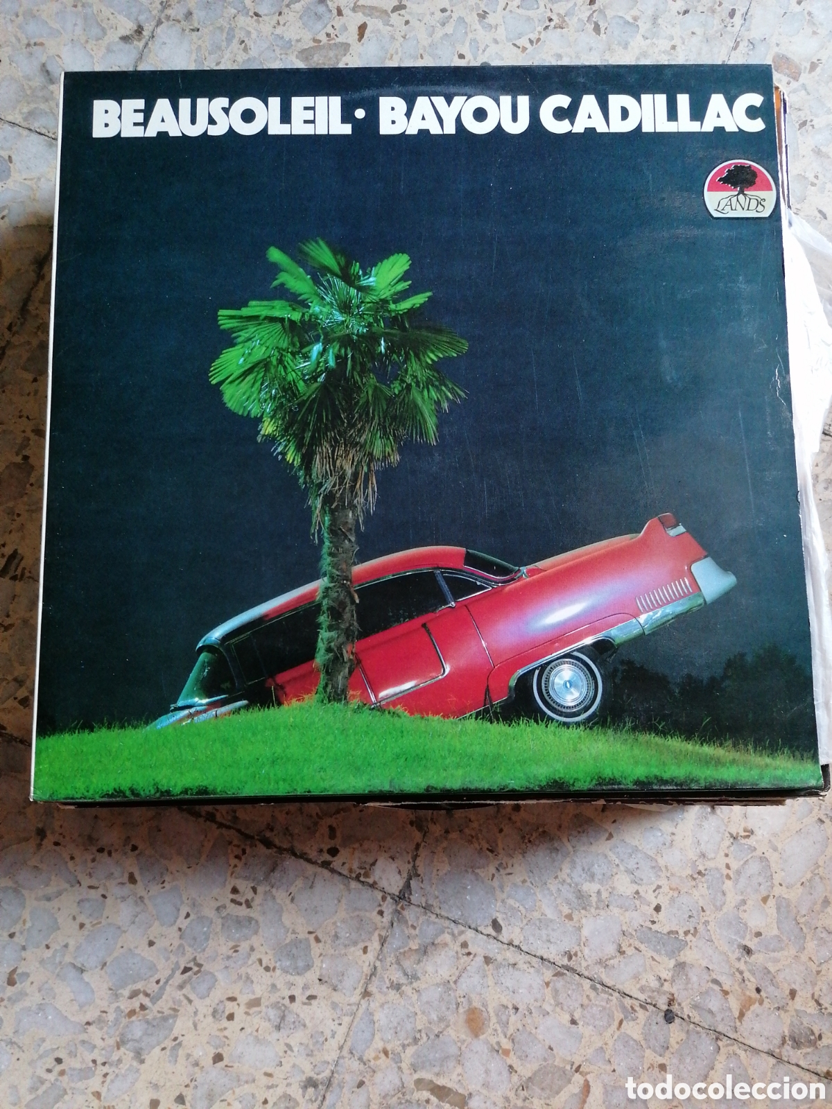 Discos de vinilo: LP BEAUSOLEIL BAYOU CADILLAC 1990 ESPA&Ntilde;A INSERT EX