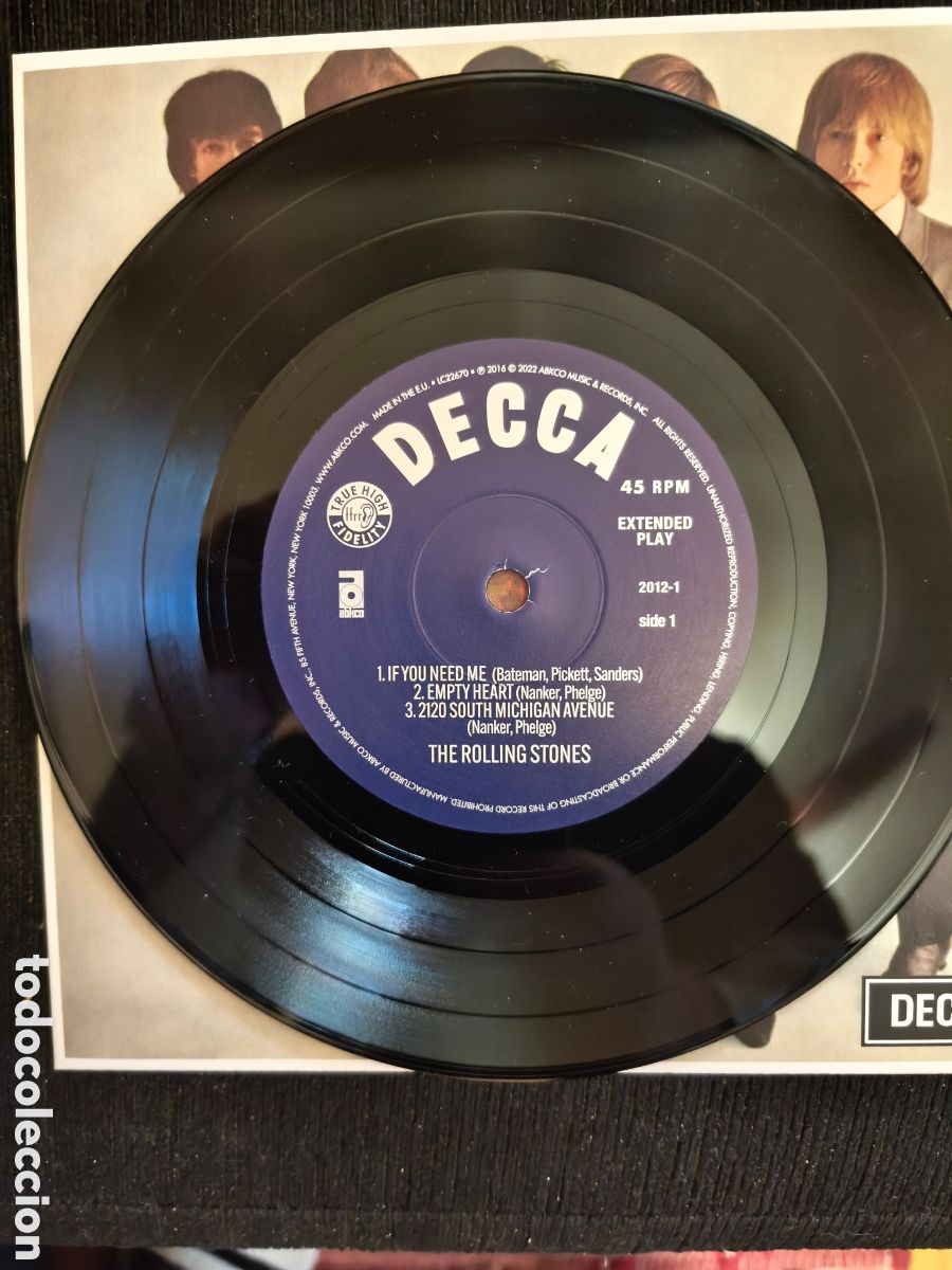 Discos de vinilo: The Rolling Stones: Five By Five 7&rdquo; 2022 Edici&oacute;n Limitada - Foto 5