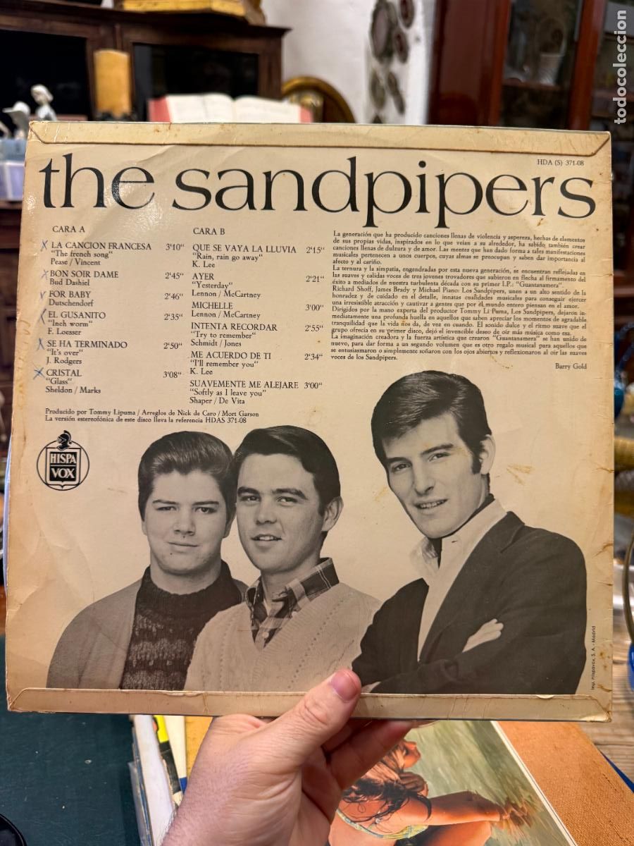 Discos de vinilo: LP THE SANDPIPERS -- - Foto 2