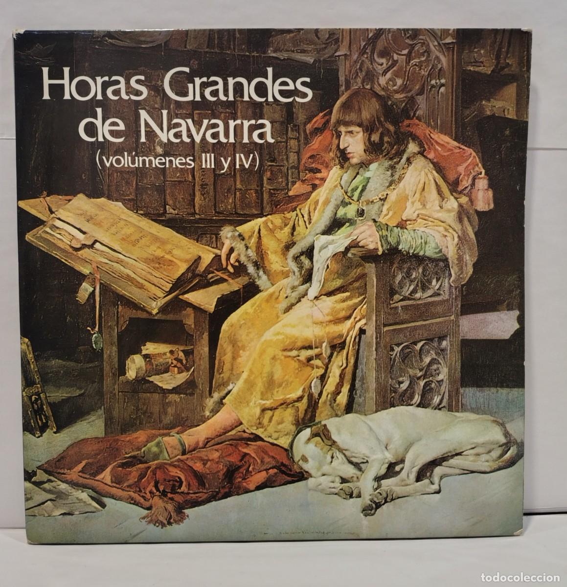 Discos de vinilo: HORAS GRANDES DE NAVARRA (VOL&Uacute;MENES III y IV). DOBLE LP (2xLPS). CCM2