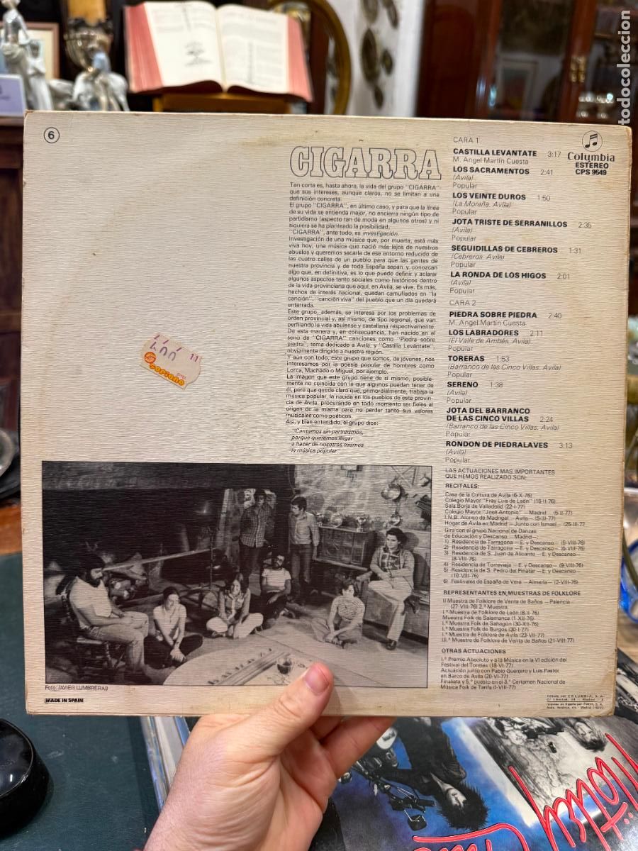 Discos de vinilo: LP CIGARRA --------- - Foto 2