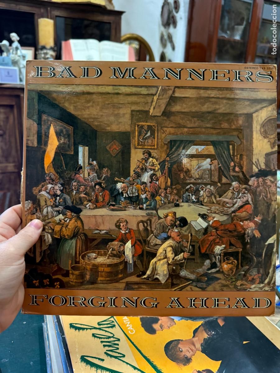 Discos de vinilo: LP BAD MANNERS - FORGING AHEAD